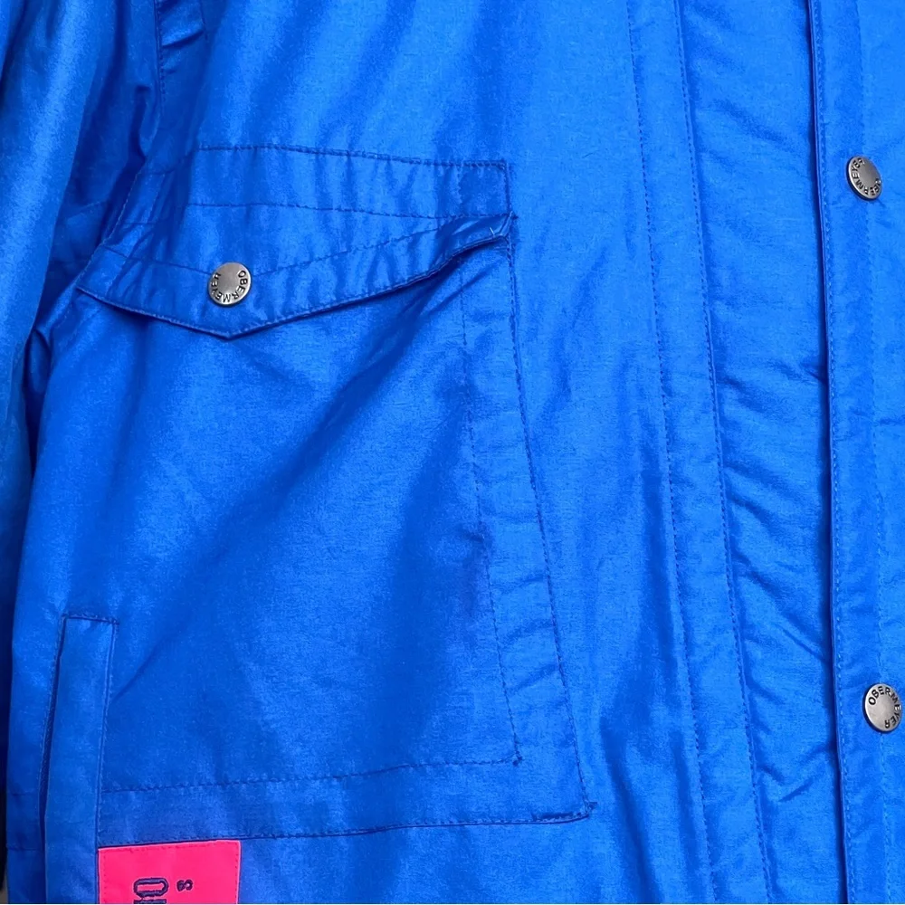 VTG Obermeyer Men’s Blue Ski Jacket SZ XL Gorpcore Retro Outdoors Streetwear